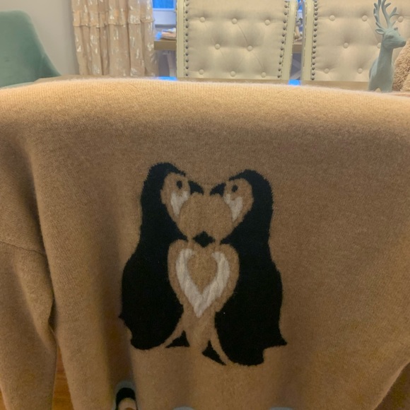 Anthropologie Maeve Cute Critter Graphic Sweater xl - Picture 6 of 11